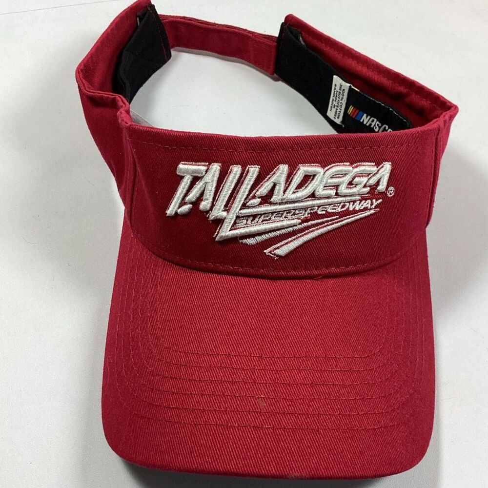 Nascar Talladega Hat Visor One Size Adjustable Super Speedway
